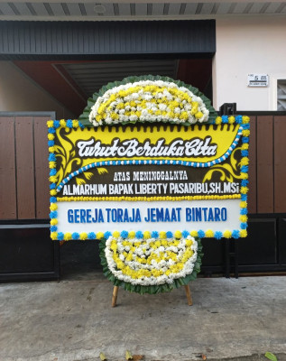 Papan Bunga Duka di Kuala Mandor B