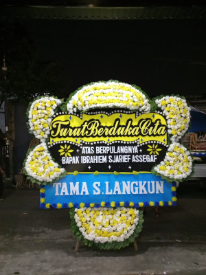 Papan Bunga Duka di Kuala Mandor B